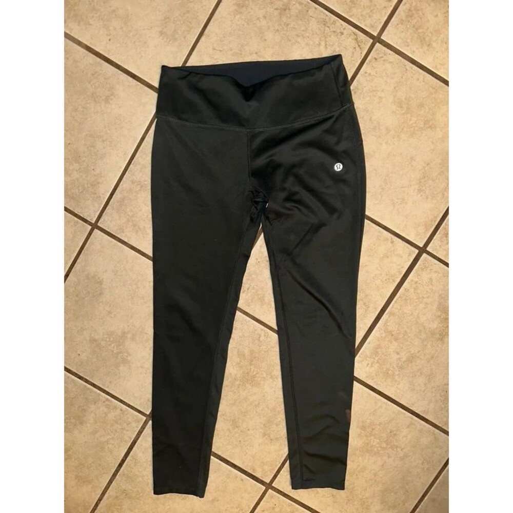 Women’s Dark Gray Lululemon Leggings Size 8